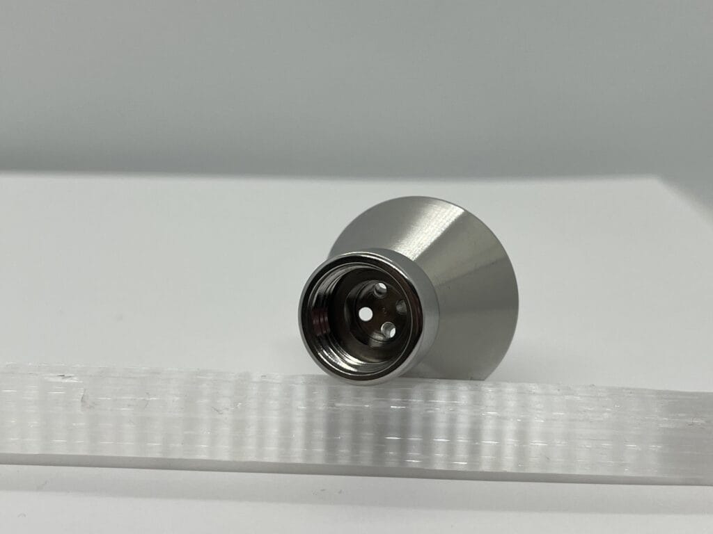 Underside of mettle's easy to clean bowl