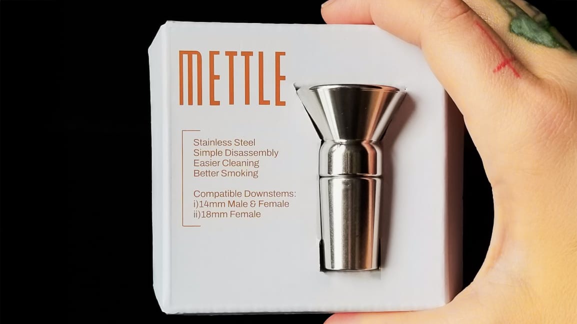 METTLE pictured in packaging highlighting some of its features